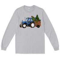 Moon Dust Christmas farm tractor Long Sleeve Tee - RanaPortraitStore