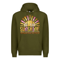 Army Green be the sunshine Premium Hoodie - MaliasSmallBusiness