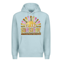 Blue Mist be the sunshine Premium Hoodie - MaliasSmallBusiness