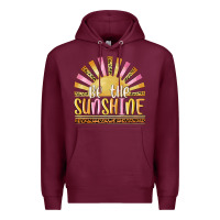 Burgundy be the sunshine Premium Hoodie - MaliasSmallBusiness