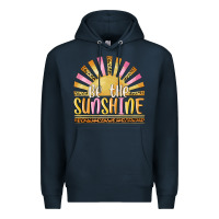 Navy be the sunshine Premium Hoodie - MaliasSmallBusiness