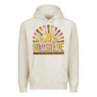 Oatmeal Heather be the sunshine Premium Hoodie - MaliasSmallBusiness