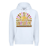 White be the sunshine Premium Hoodie - MaliasSmallBusiness