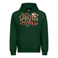 Forest Green santa baby Urban Hoodie - MaliasSmallBusiness