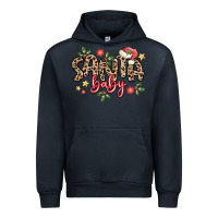 Navy santa baby Urban Hoodie - MaliasSmallBusiness