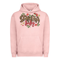 Pigment Salmon santa baby Urban Hoodie - MaliasSmallBusiness