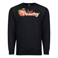 Black just peachy Premium Sweatshirt - JahusDesignShop