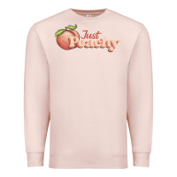 Pale Pink just peachy Premium Sweatshirt - JahusDesignShop