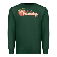 Sports Green just peachy Premium Sweatshirt - JahusDesignShop
