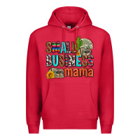 Cardinal small business mama Premium Hoodie - AdoDesignShop