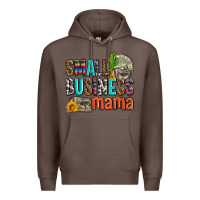 Coffee small business mama Premium Hoodie - AdoDesignShop