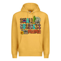 Mustard small business mama Premium Hoodie - AdoDesignShop