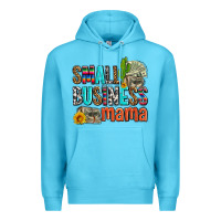 Ocean Blue small business mama Premium Hoodie - AdoDesignShop