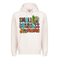 Pale Pink small business mama Premium Hoodie - AdoDesignShop