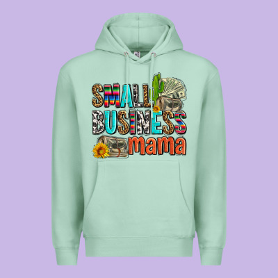 Small Business Mama Premium Hoodie Designed By Adodesignshop