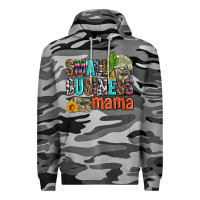 Slate Camo small business mama Premium Hoodie - AdoDesignShop