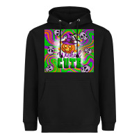 Black Wicked cute halloween Heavyweight Hoodie - Artiststas