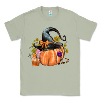 Matcha Kids Pumpkin with Halloween Classic Tee - texasbilliewilder