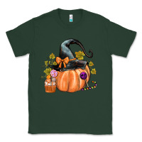 Sports Green Kids Pumpkin with Halloween Classic Tee - texasbilliewilder