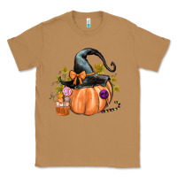 Toasted Coconut Kids Pumpkin with Halloween Classic Tee - texasbilliewilder