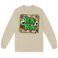 Mushroom soccer nana with leopard Long Sleeve Tee - Zillion Design Studio