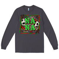 Smoke soccer nana with leopard Long Sleeve Tee - Zillion Design Studio