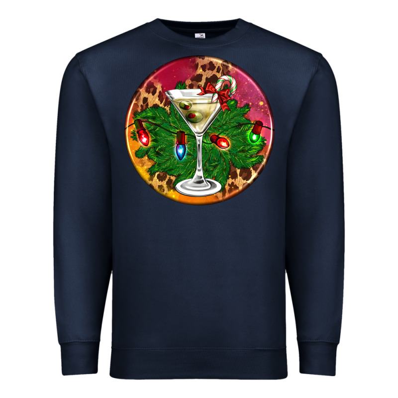 Christmas Martini Premium Sweatshirt by AdoDesignShop | Teevron
