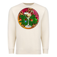 Sandshell Christmas martini Premium Sweatshirt - AdoDesignShop
