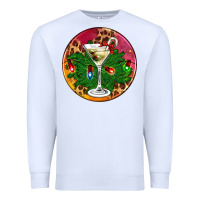 White Christmas martini Premium Sweatshirt - AdoDesignShop
