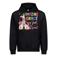 Black amazing grace how sweet the sound Urban Hoodie - MaliasSmallBusiness