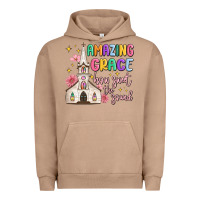 Pigment Burro amazing grace how sweet the sound Urban Hoodie - MaliasSmallBusiness