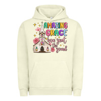 Pigment Pistachio amazing grace how sweet the sound Urban Hoodie - MaliasSmallBusiness