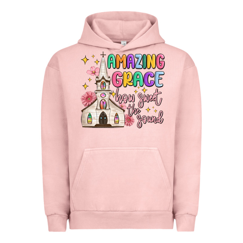 Amazing Grace How Sweet The Sound Urban Hoodie by MaliasSmallBusiness | Teevron
