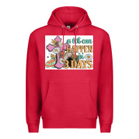 Cardinal a lot can happen in 3 days Premium Hoodie - MaliasSmallBusiness