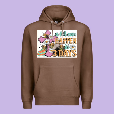 A Lot Can Happen In 3 Days Premium Hoodie Designed By Maliassmallbusiness