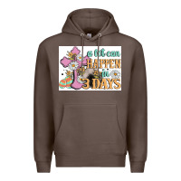 Coffee a lot can happen in 3 days Premium Hoodie - MaliasSmallBusiness
