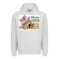 Dove Grey a lot can happen in 3 days Premium Hoodie - MaliasSmallBusiness