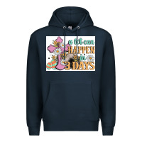 Navy a lot can happen in 3 days Premium Hoodie - MaliasSmallBusiness