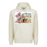Oatmeal Heather a lot can happen in 3 days Premium Hoodie - MaliasSmallBusiness