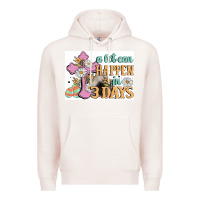 Pale Pink a lot can happen in 3 days Premium Hoodie - MaliasSmallBusiness