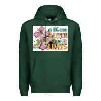 Sports Green a lot can happen in 3 days Premium Hoodie - MaliasSmallBusiness