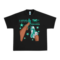 Black Teal I Have Two Moods Afro Girl Sneakers Urban Heavy Tee - texasbilliewilder