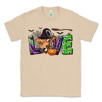 Mushroom Love Halloween Cow Classic Tee - texasbilliewilder