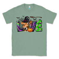 Sage Love Halloween Cow Classic Tee - texasbilliewilder