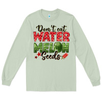 Matcha dont eat watermelon seeds Long Sleeve Tee - texasbilliewilder