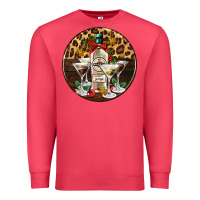 Cardinal christmas martini cocktail party Premium Sweatshirt - AdoDesignShop