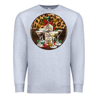 Heather Grey christmas martini cocktail party Premium Sweatshirt - AdoDesignShop