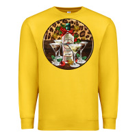 Lemon christmas martini cocktail party Premium Sweatshirt - AdoDesignShop