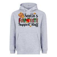 Heather Grey santa's favorite  sport staff Heavyweight Hoodie - AdoDesignShop