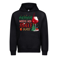 Black mommy needs her jingle juice Urban Hoodie - MaliasSmallBusiness